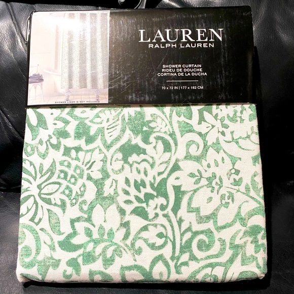 Lauren Ralph Lauren Bath Ralph Lauren White Green Floral 0 Cotton